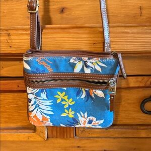 Tignanello Floral Crossbody Bag